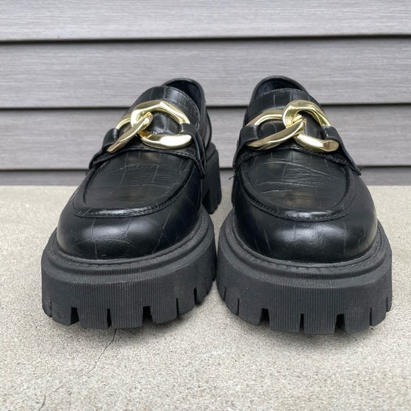 Lug Sole Loafers - Karen Millen- EU 41 fits like US 10 - Picture 2 of 9